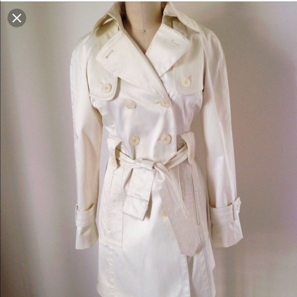🔥BRAND NEW IVORY JESSICA SIMPSON TRENCH COAT!